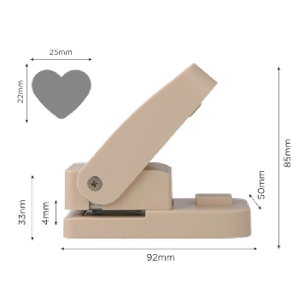 TROQUELADORA DE FIGURAS EVA FOAM SUPER PUNCH CORAZON 25 MM - Imagen 3