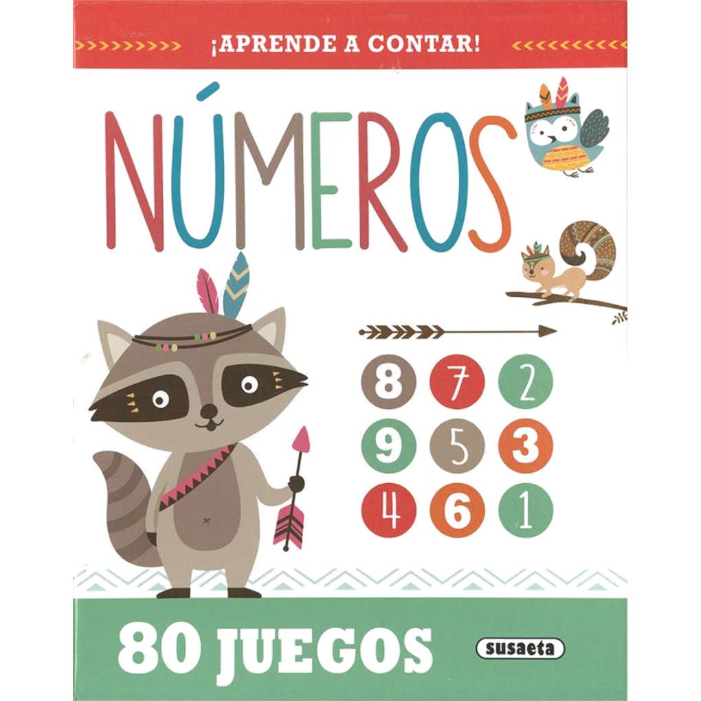 APRENDE A CONTAR NÚMEROS - 80 JUEGOS SUSAETA