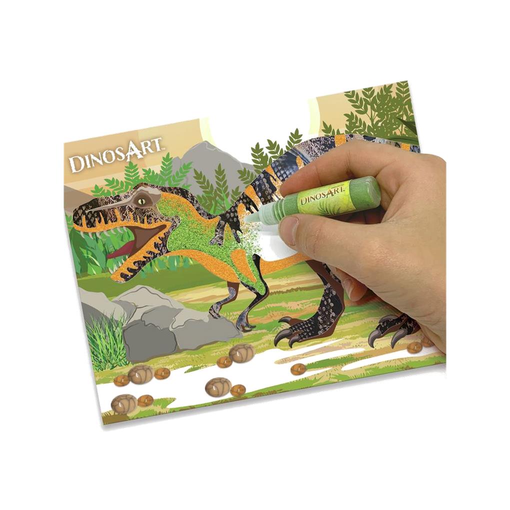 LAMINAS CREATIVAS DE ARENA DINOSART - Imagen 3