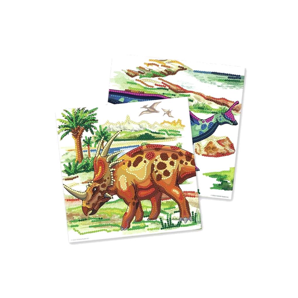 LAMINAS PINTA POR NUMEROS DINOSART - Imagen 3