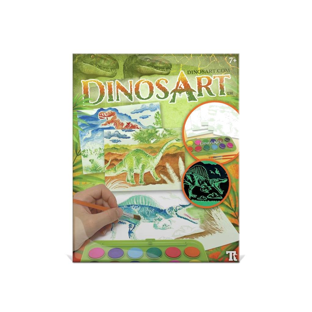 AQUARELLAS MÁGICAS DE DNOSAURIOS DINOSART