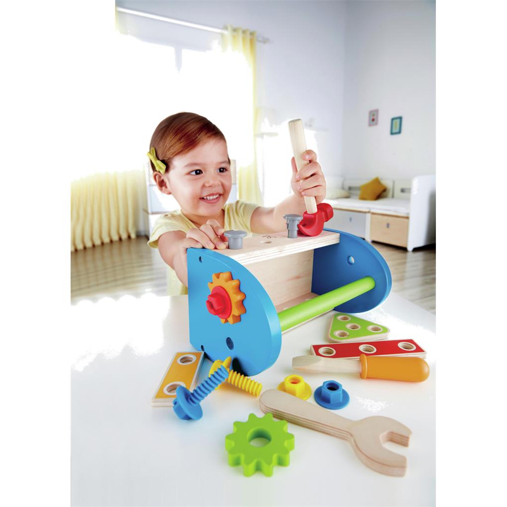 CAJA DE HERRAMIENTAS DE MADERA HAPE - Imagen 3