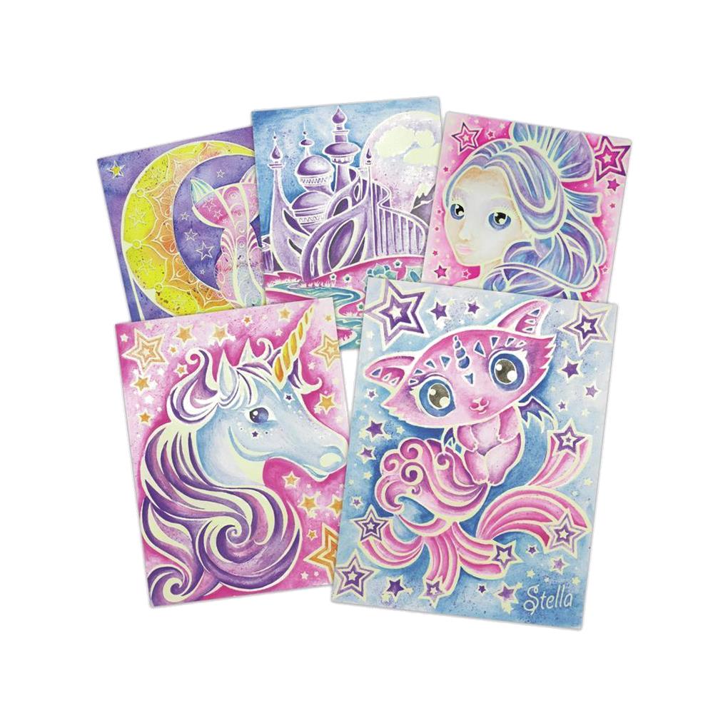 CUADROS DE ACUARELAS MAGICAS NEBULOUS STARS - Imagen 2