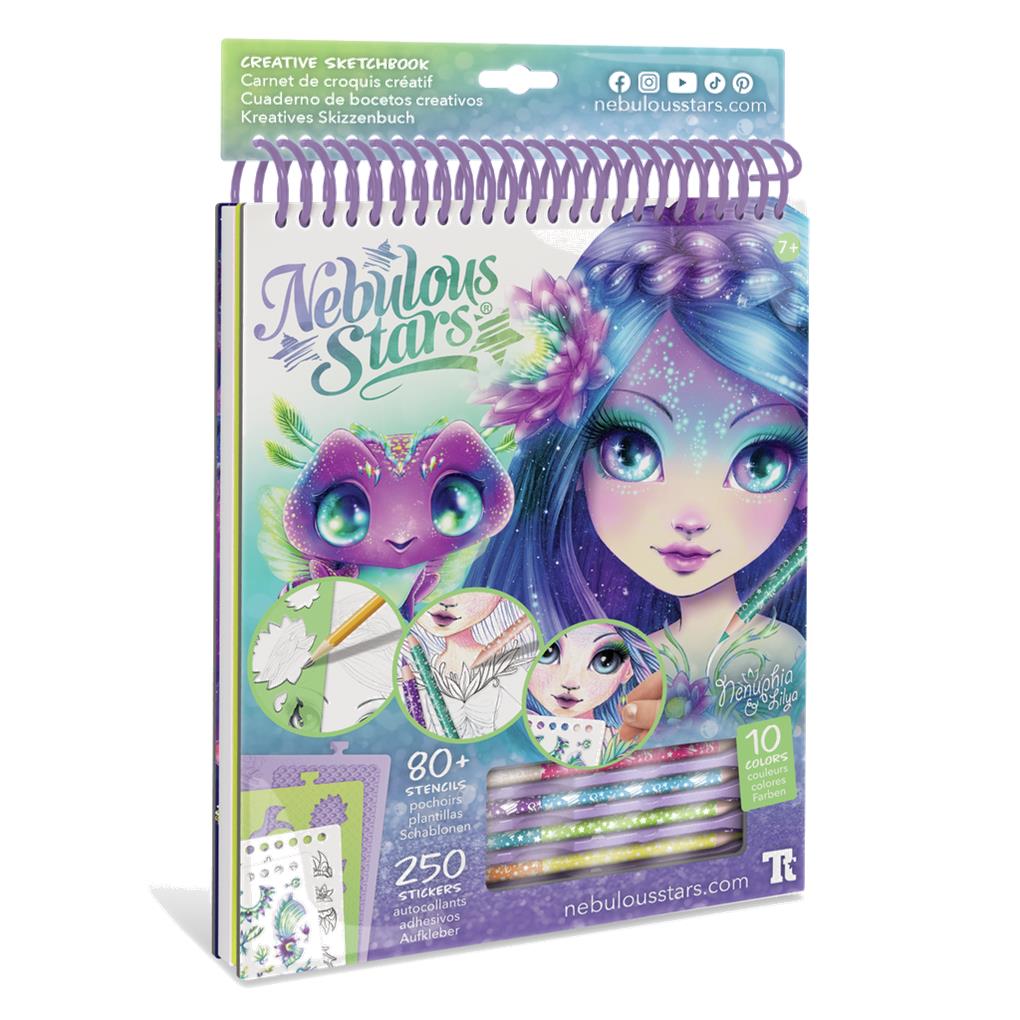 LIBRETA CREATIVA NENUPHIA NEBULOUS STARS