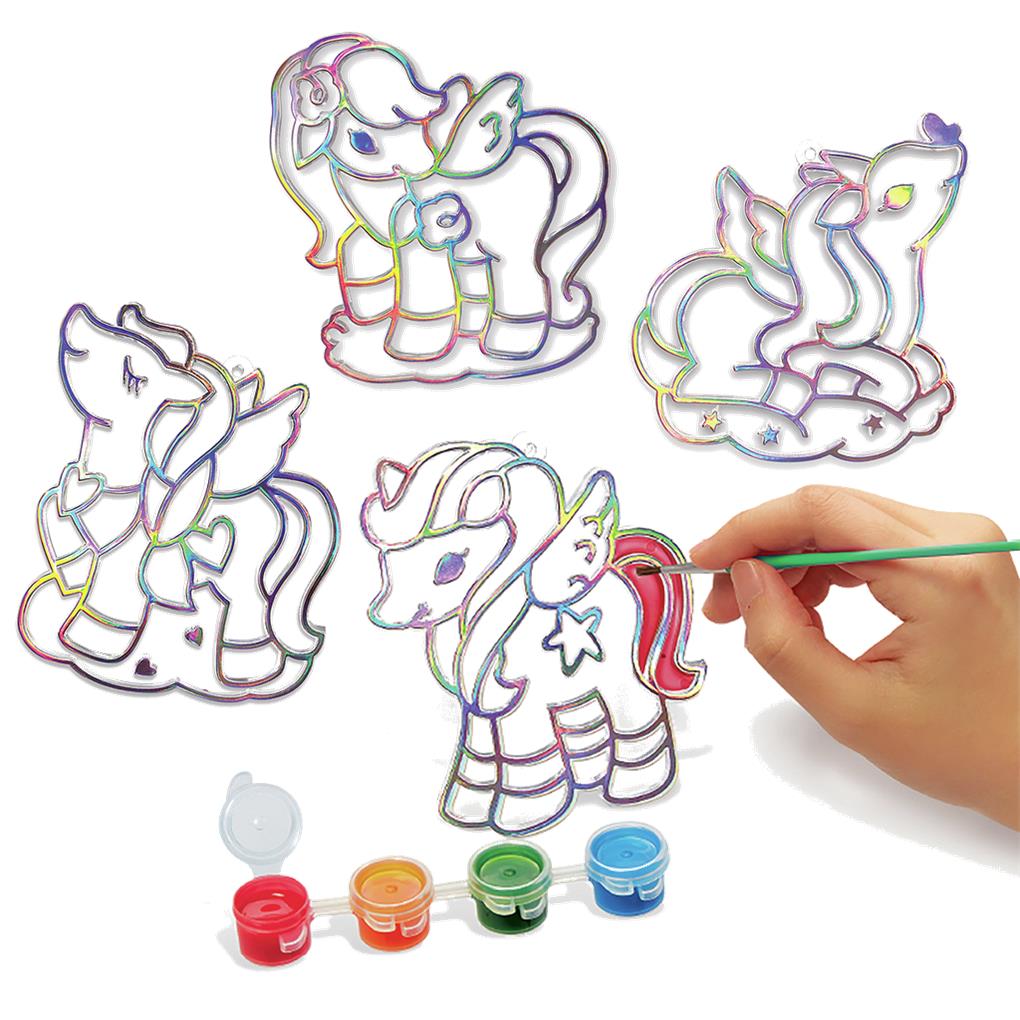 TALLER PINTA TU UNICORNIO DE CRISTAL