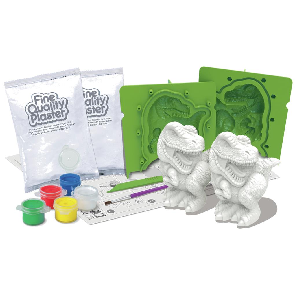 MOLDEA Y PINTA 3D DINOSAURIOS - Imagen 2