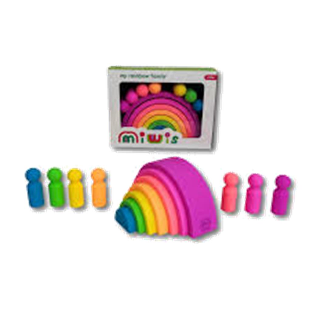 ARCO IRIS 7PCS NEÓN + 7FIGURAS
