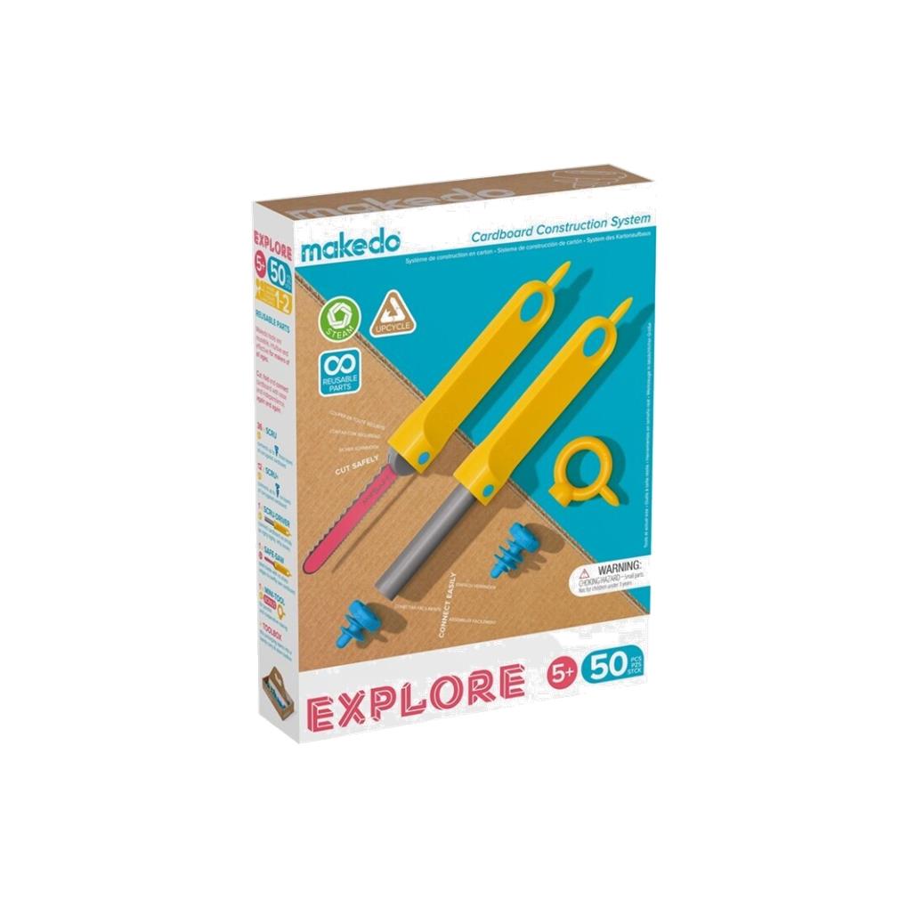 MAKEDO EXPLORE KIT 50 PIEZAS