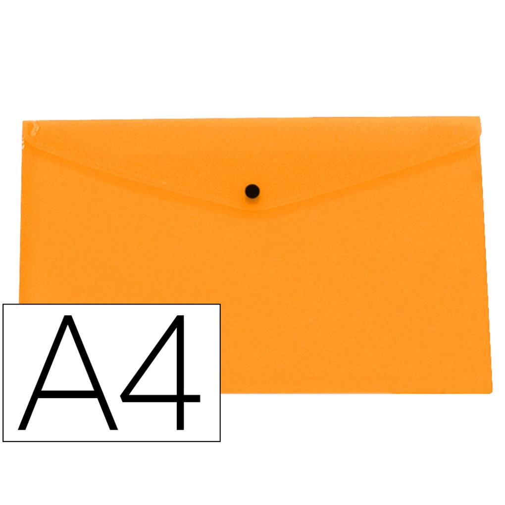 DOSSIER ABROCHE A4 - NARANJA FLUOR