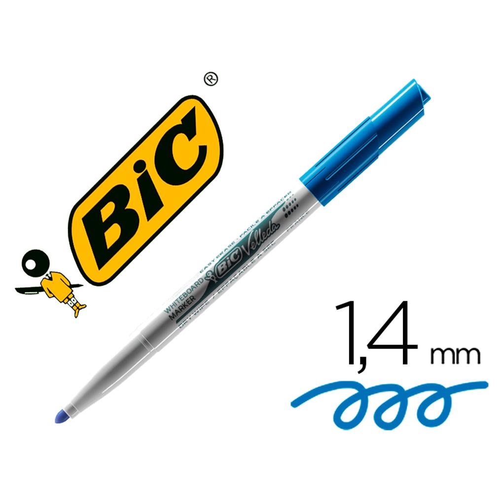 ROTULADOR BORRABLE VELLEDA FINO 1741 UNIDAD - AZUL