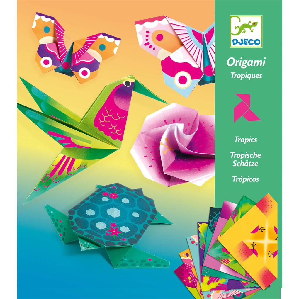 PAPIROFLEXIA ORIGAMI TROPICOS DJECO