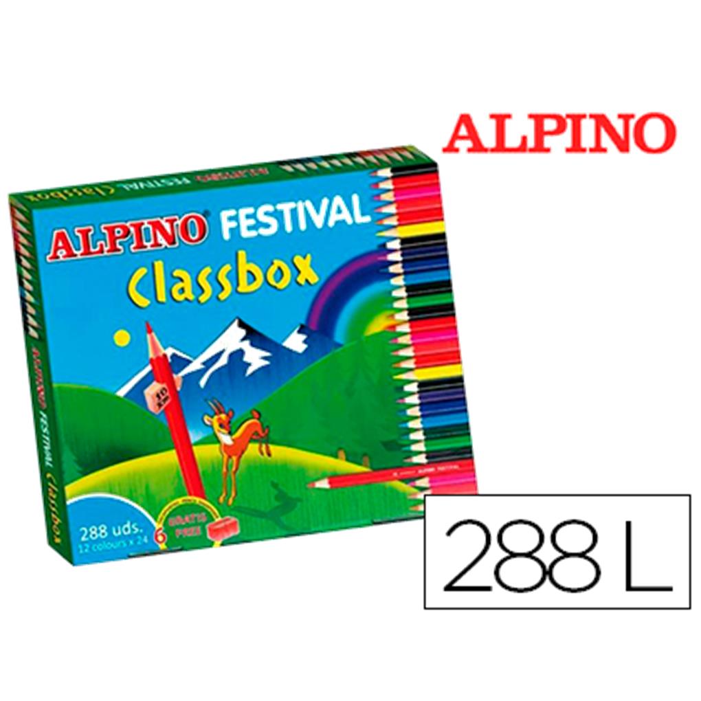 ECONOMY PACK LAP. ALPINO FESTIVAL 288 ( 24 UNID X 12 COL.)