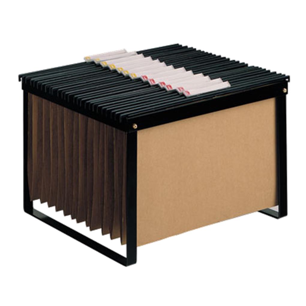 SOPORTE PARA CARPETAS COLGANTE Q-CONNECT NEGRO BASTIDOR DE SOBREMESA PARA CARPET
