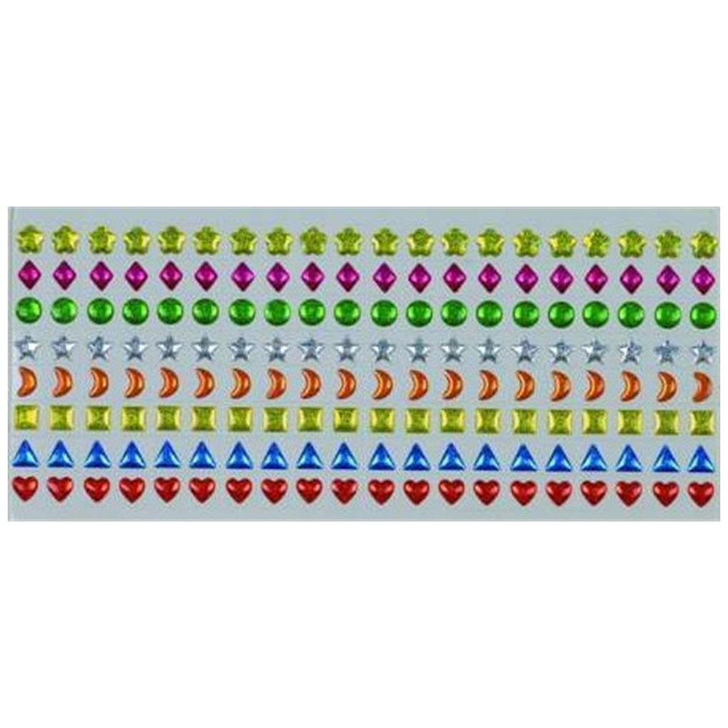 FIGURAS AUTOADHESIVAS HOJA DE 320 PCS.