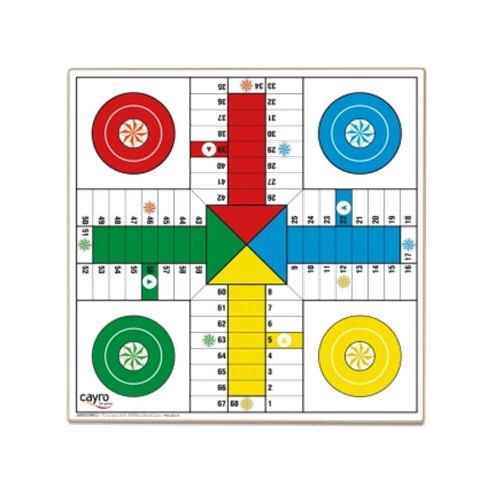TAB. PARCHIS - OCA MADERA 33X33 CM CAYRO