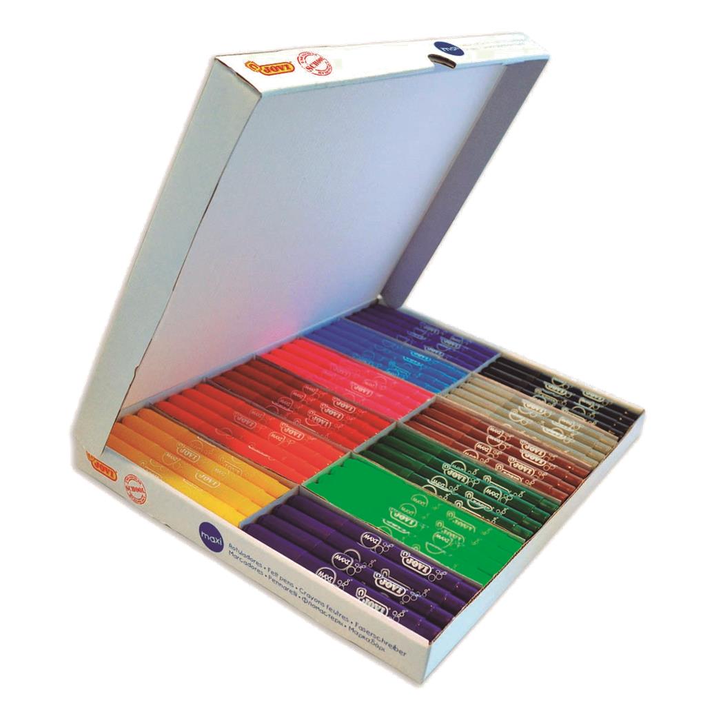 ROTULADORES MAXI JOVI - 96 COLORES CAJA
