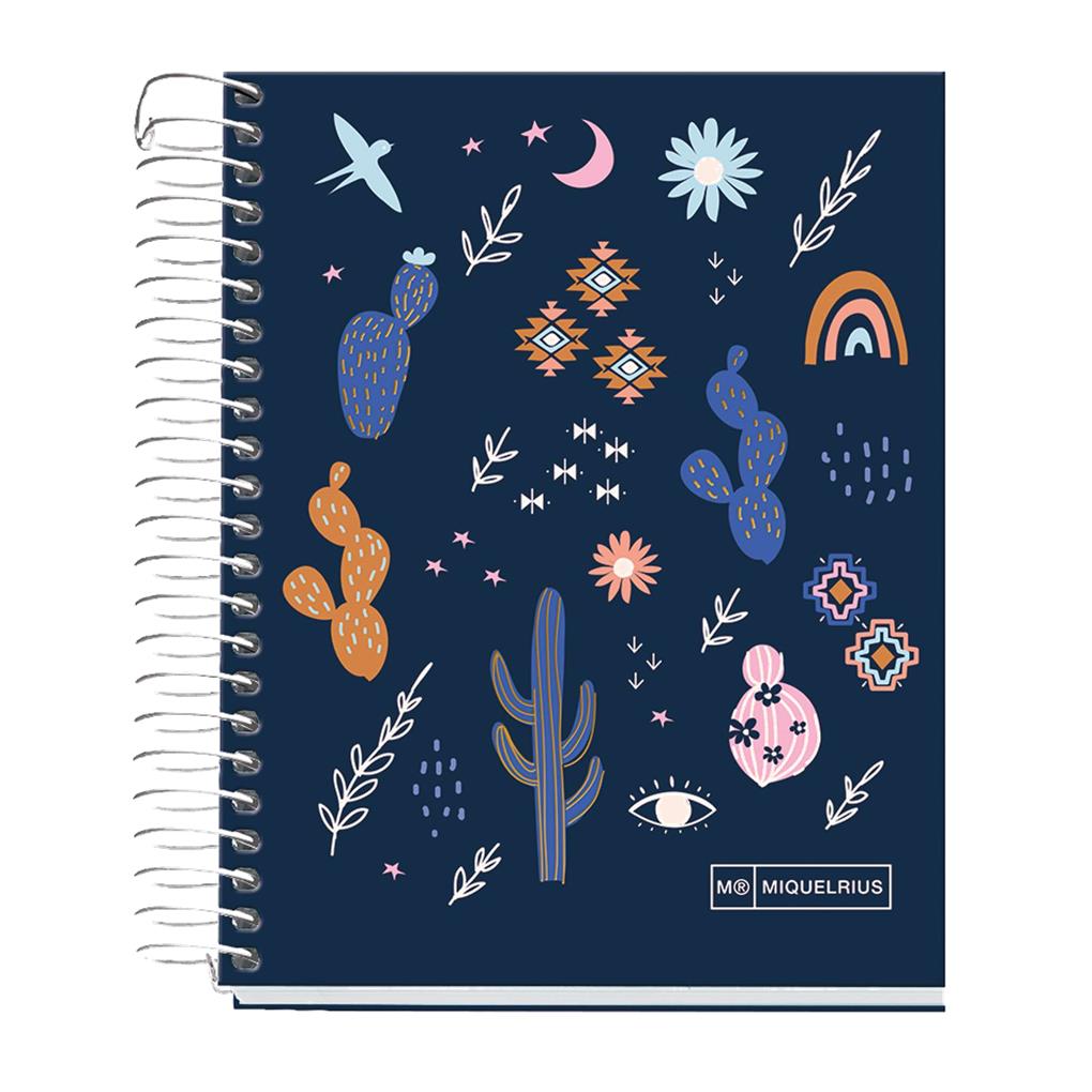 CUADERNO A6 140 HOJAS RAYADO HORIZONTAL 70 GR DESERT