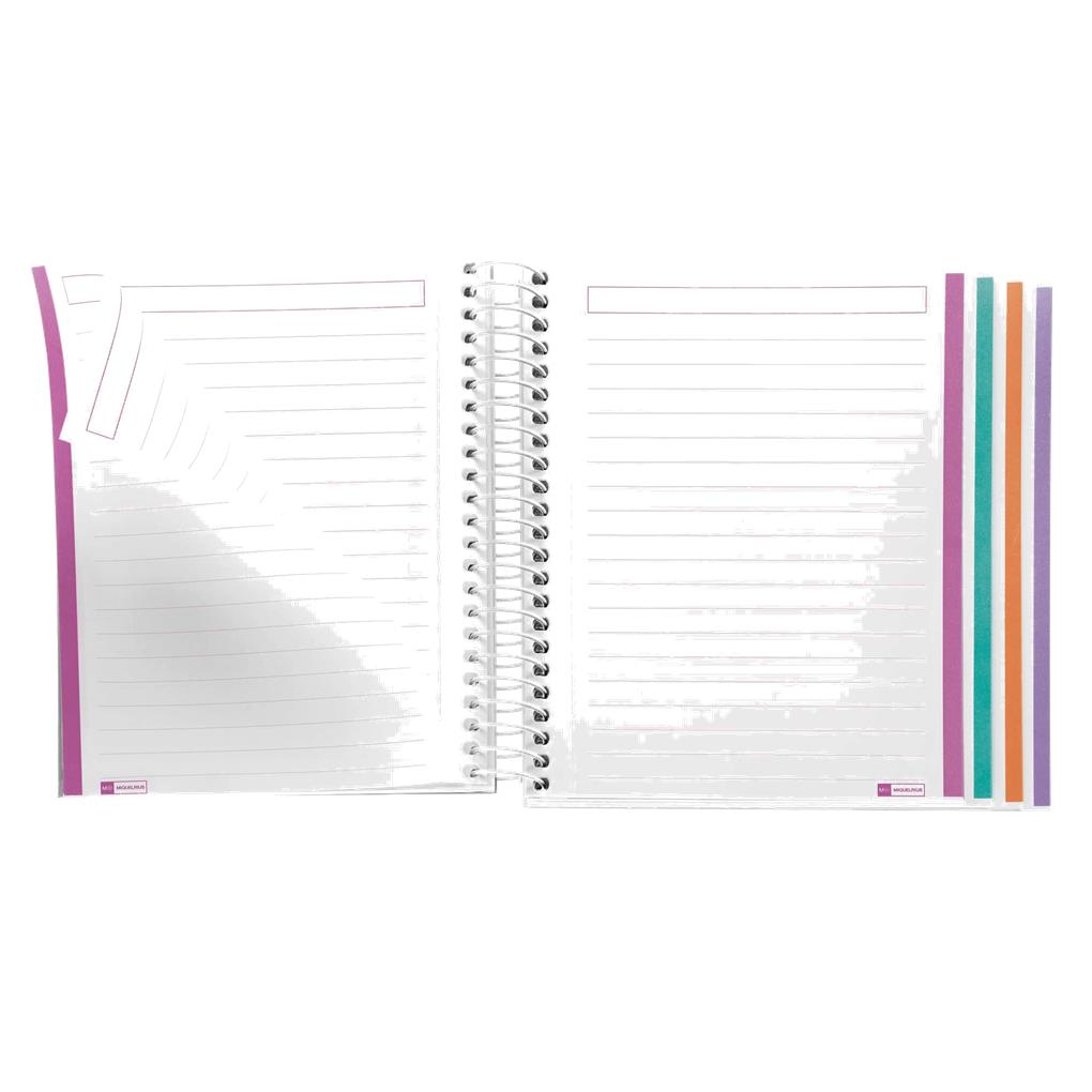 CUADERNO A6 140 HOJAS RAYADO HORIZONTAL 70 GR DESERT - Imagen 2