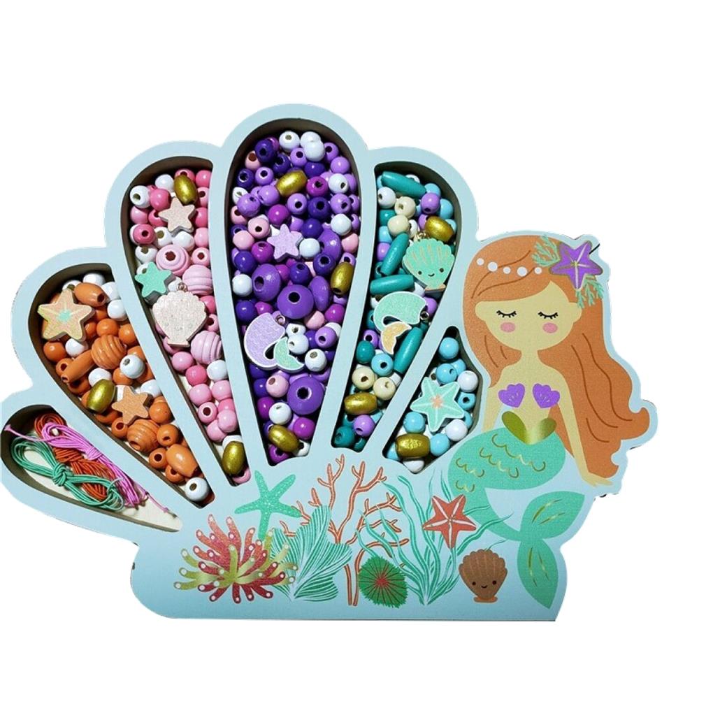 CAJA SIRENA CUENTAS MADERA