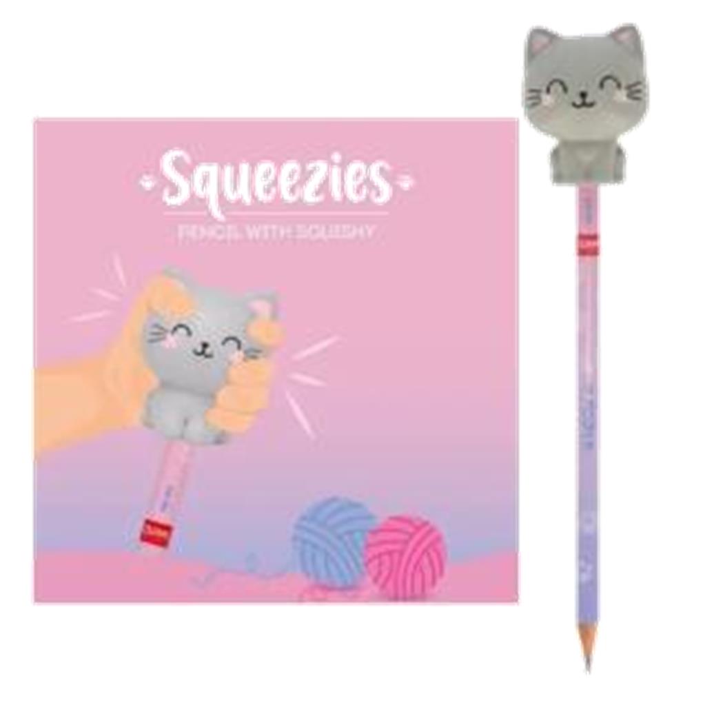 LAPIZ CON SQUISHY KITTY LEGAMI