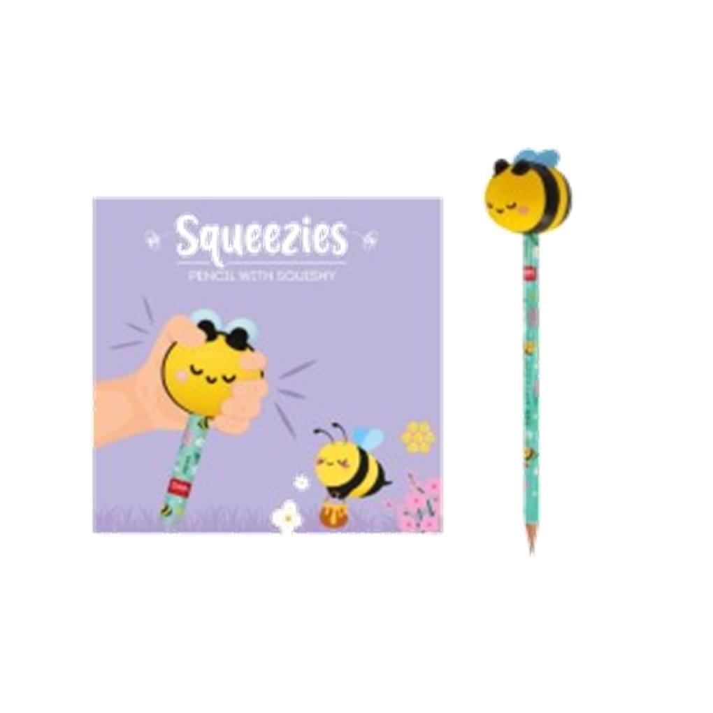 LAPIZ CON SQUISHY ABEJA LEGAMI