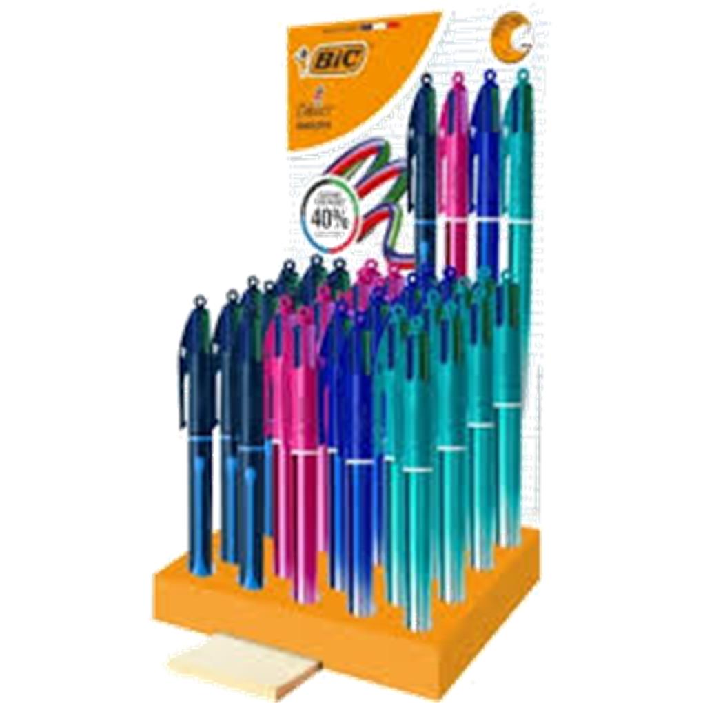 BOLIGRAFO BIC 4 COLORES SMOOTH GRADIENT