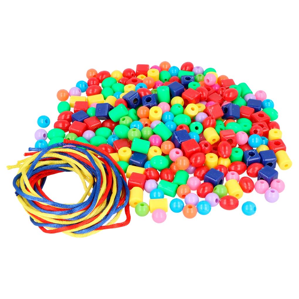 CUENTAS DE PLASTICO BOLSA MIX DE FORMAS Y COLORES 10 MM. 650 UDS.