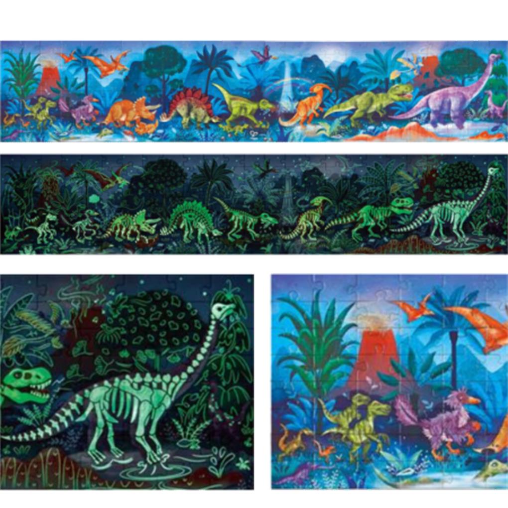 PUZZLE DINOSAURIOS 1.5 M LARGO HAPE - Imagen 3