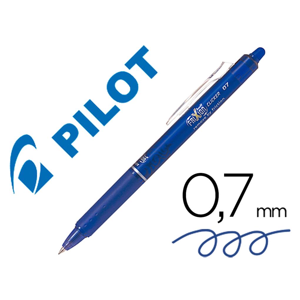 BOLIGRAFO PILOT FRIXION CLICKER UNIDAD - AZUL