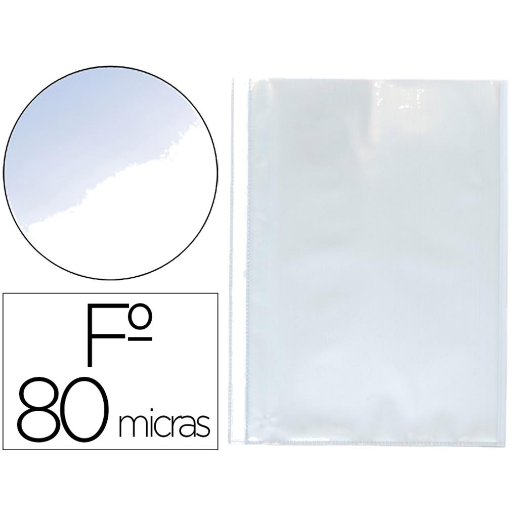 FUNDAS MULTITALADRO CRISTAL FOLIO 16 ORIFICIOS 100 UDS