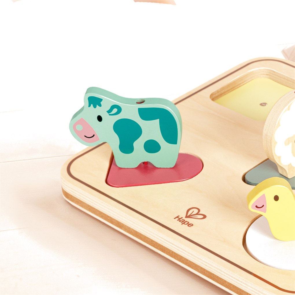 PUZZLE DE SONIDOS ANIMALES TOM HAPE - Imagen 2