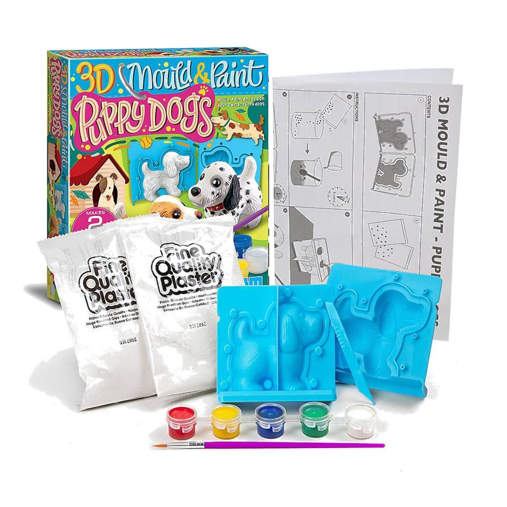 3D MOULD & PAINT/PUPPY DOGS - Imagen 2