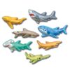 MOULD & PAINT IMANES DE TIBURONES GLOW IN THE DARK - Imagen 2