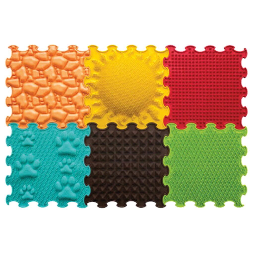 LOSETAS SENSORIALES - SET DE 6 PANELES TACTILES