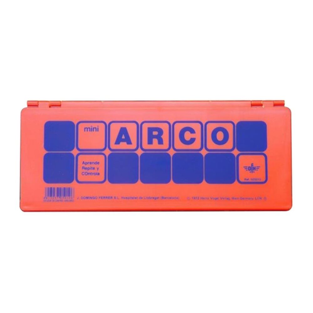 MINI-ARCO ESTUCHE DE CONTROL 12 FICHAS NARANJA