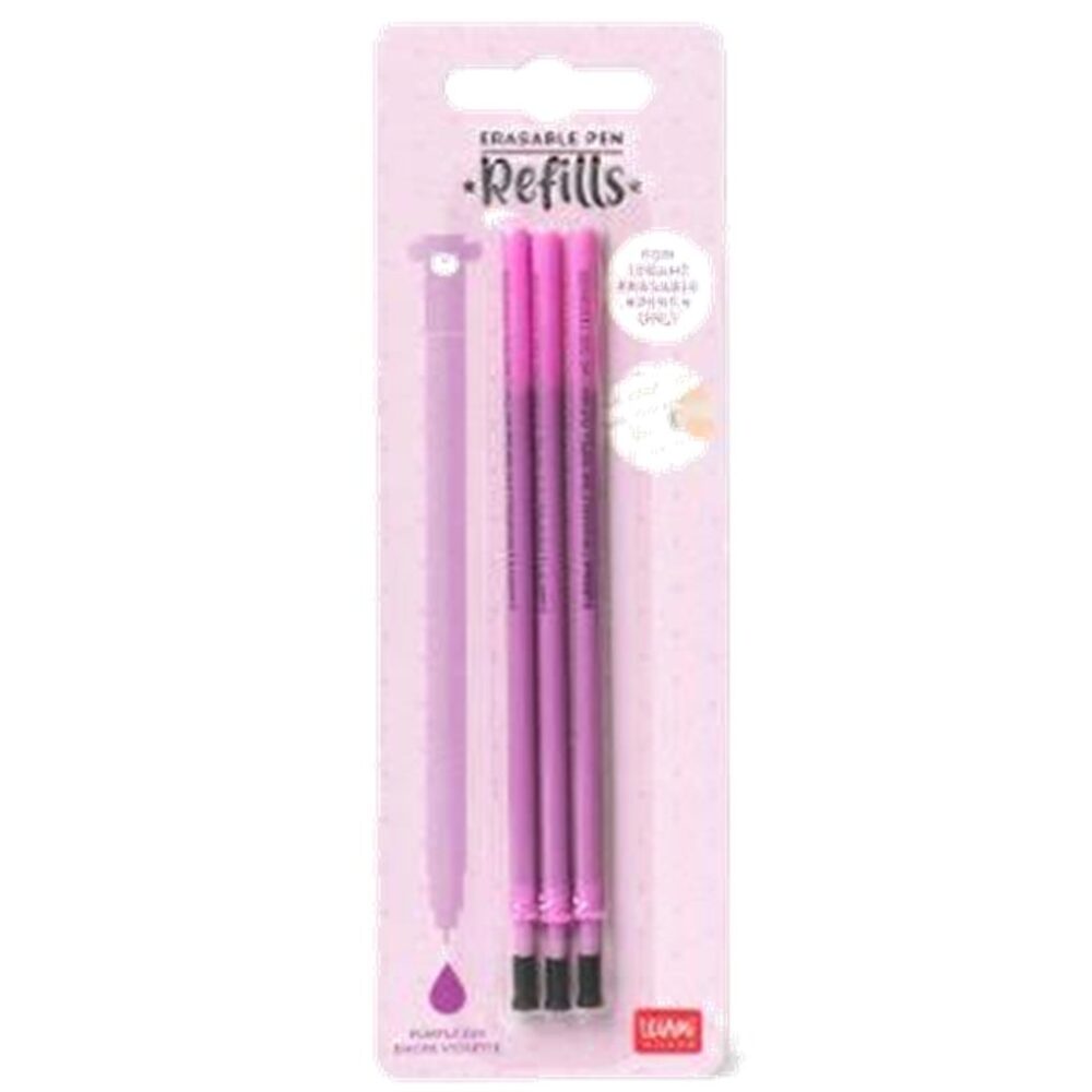 RECAMBIO BOLIGRAFO BORRABLE MORADO LEGAMI