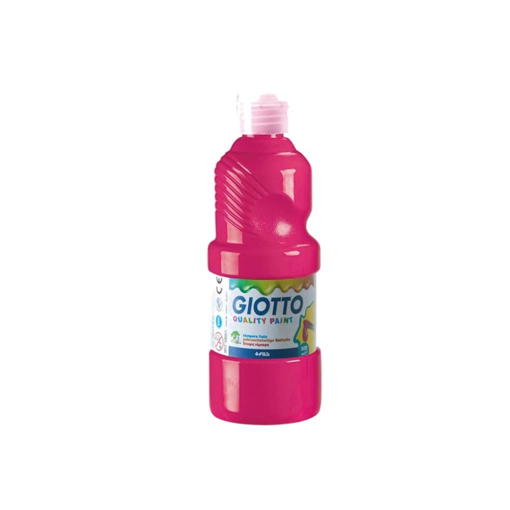 BOTELLA TEMPERA GIOTTO 500 ML - MAGENTA