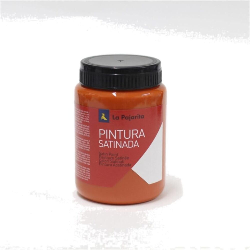 PINTURA SATINADA LA PAJARITA 375ML - NARANJA L-06