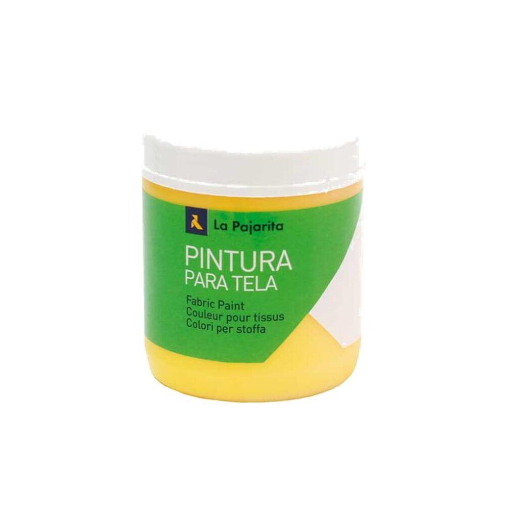 PINTURA TEXTIL LA PAJARITA 250 ML - AMARILLO REAL T-12