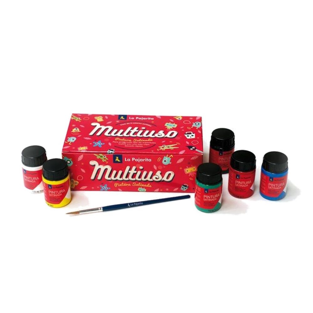 Alternative view of PINTURA SATINADA  LATEX 35 ML 6 COLORES