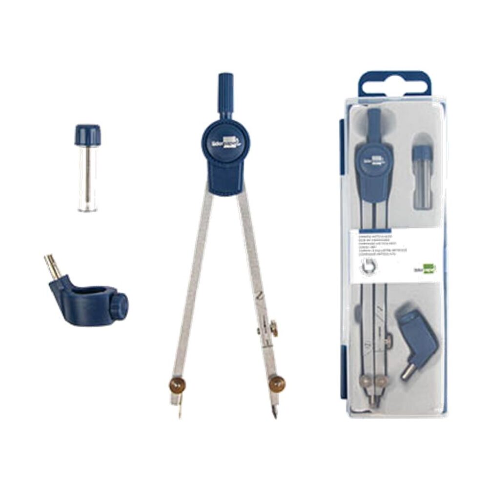 COMPAS LIDERPAPEL ARTICULADO -CON ADAPTADOR UNIVERSAL