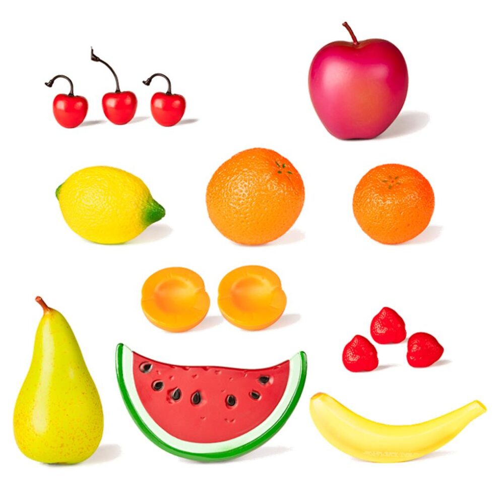 FRUTAS  (15 PCS. - 1 GUIA DIDACTICA - BOLSA Y PESTAÑA)