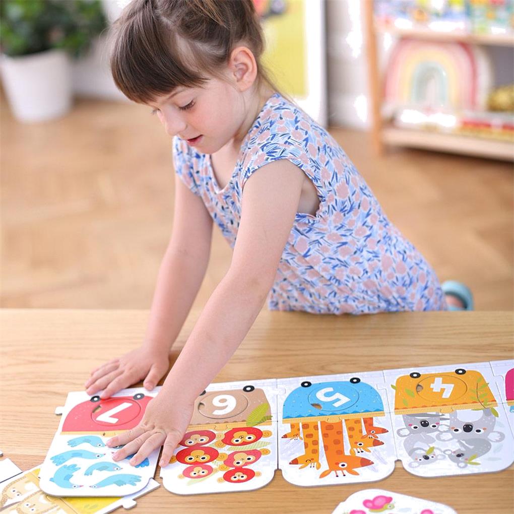 PUZZLE EL TREN DE LOS NUMEROS - Imagen 2