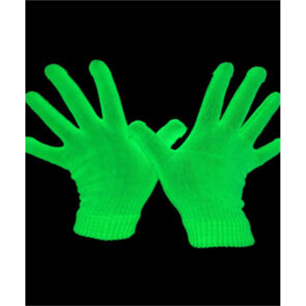 GUANTES FLUORESCENTES 14,5 CM x 9,5 CM APROX - Imagen 2