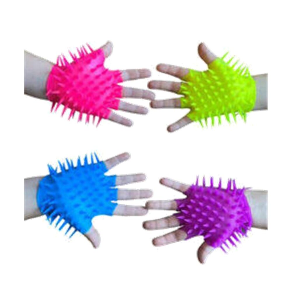 GUANTES SENSORIALES CON PUNTAS SET 4 UD