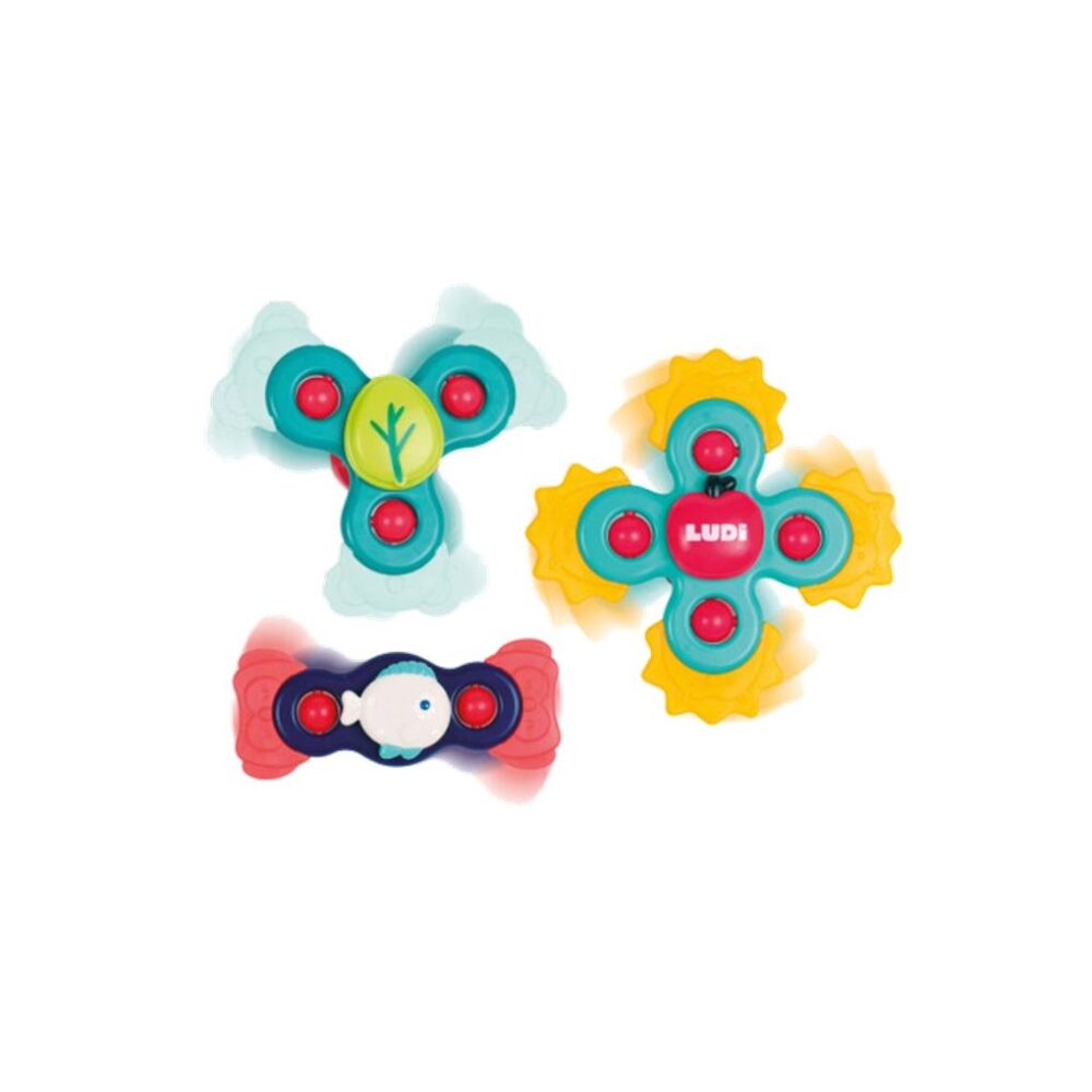 CONJUNTO DE 3 HILANDEROS - BABY SPINNERS