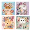 PAPEL CREATIVO CORONAS DE FLORES DJECO - Imagen 4
