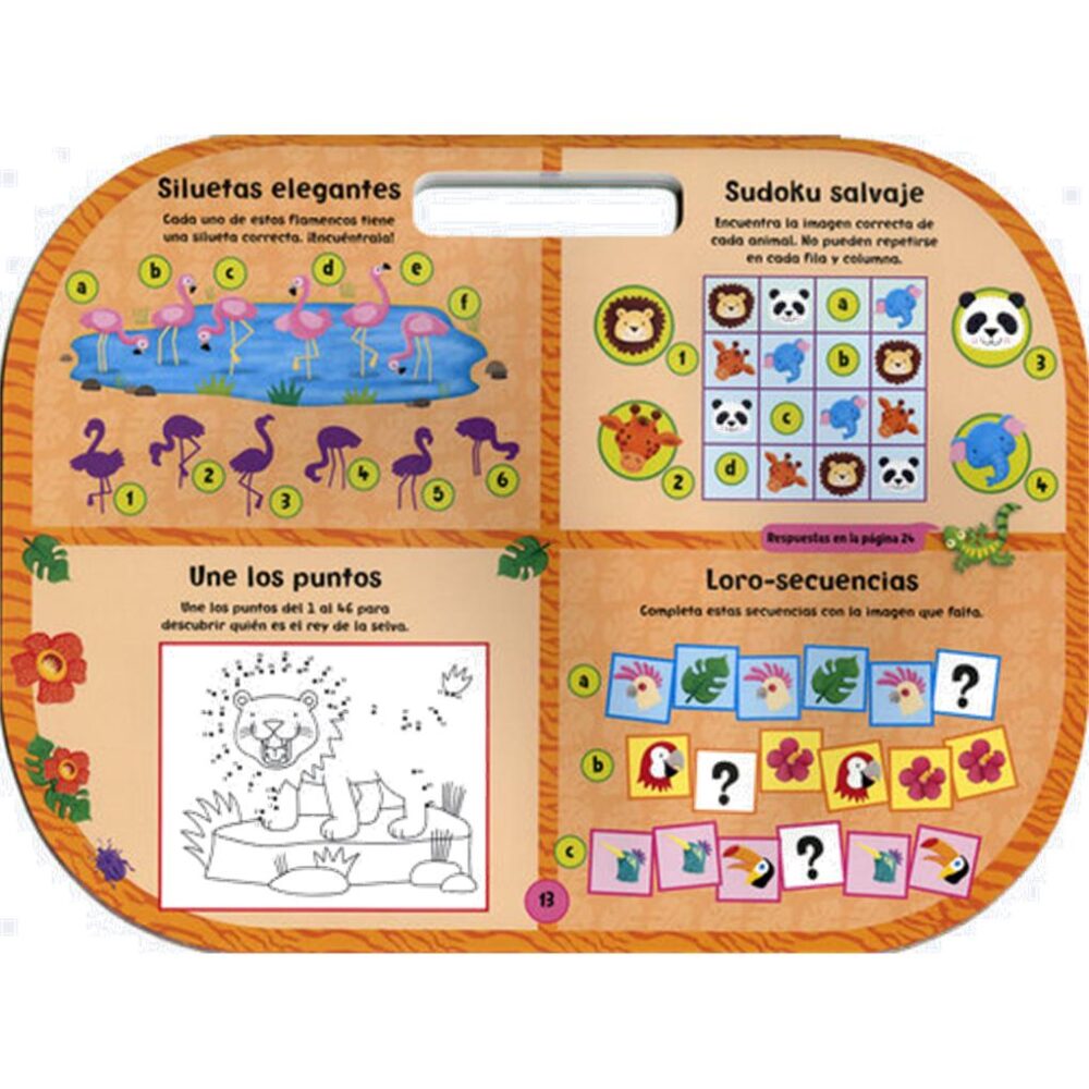Alternative view of MI LIBRO DE 3000 PEGATINAS ANIMALES CON DIVERTIDAS ACTIVIDADES