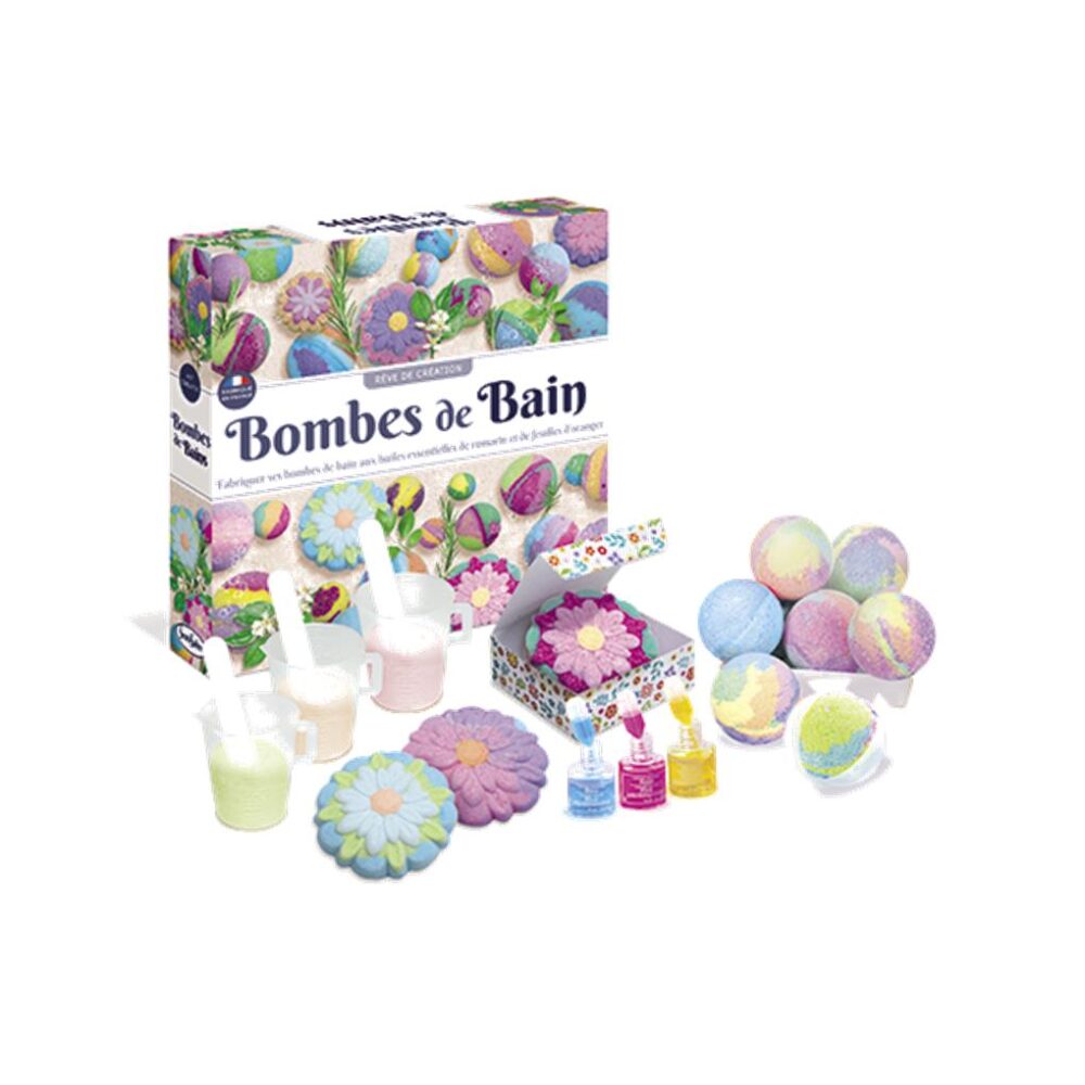 BOMBAS DE BAÑO Y FLORES