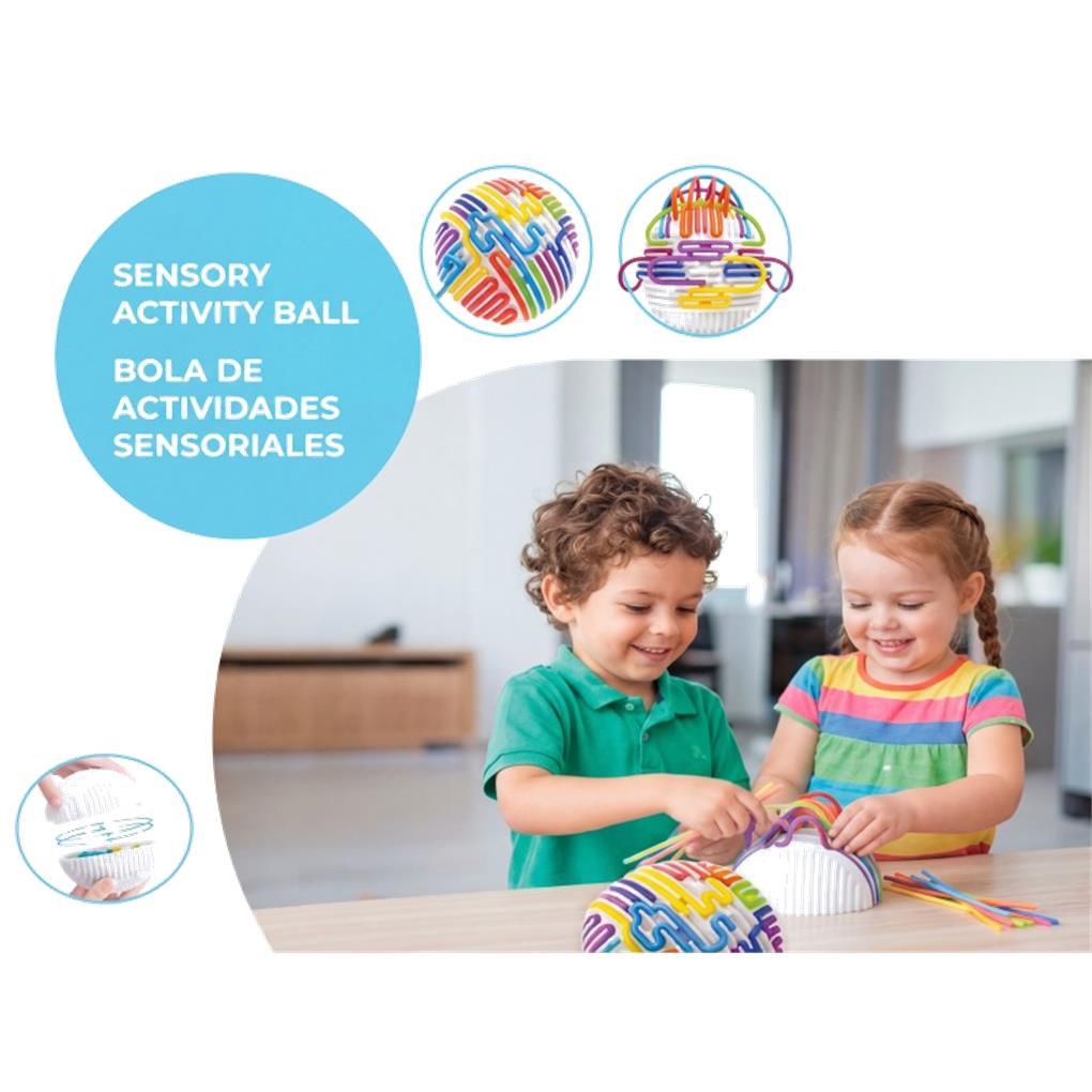 PELOTA SENSORIAL ACTIVITY BALL DESARROLLO COGNITIVO INFANTIL - Imagen 2